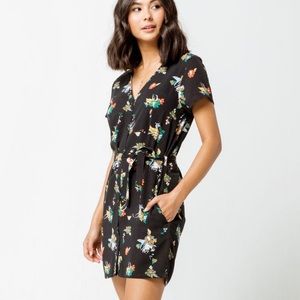 RVCA belted Maddox Dress